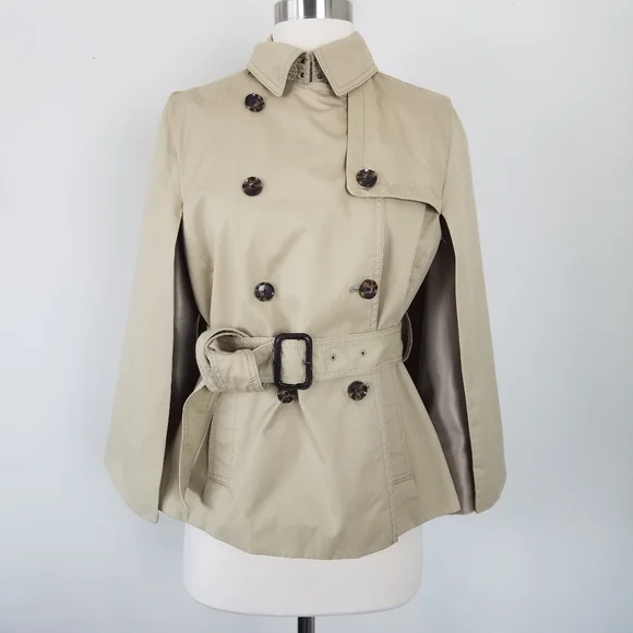 Banana Republic Water Resistant Trench Cape, SP - Picture 2 of 10